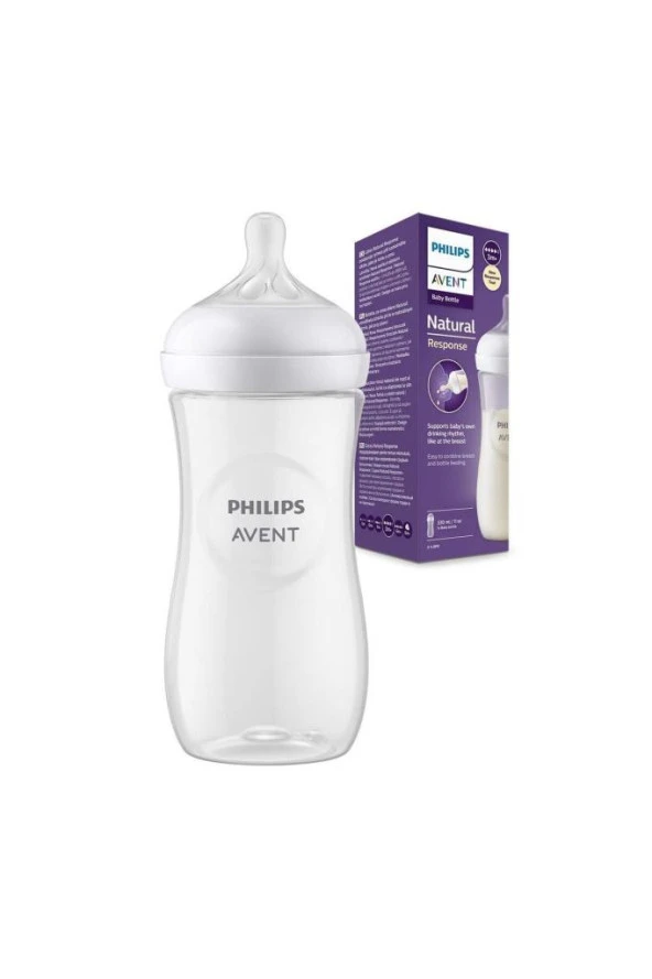 Philips Avent Natural Response Doğal Tepkili PP Biberon 3 Ay 330 Ml