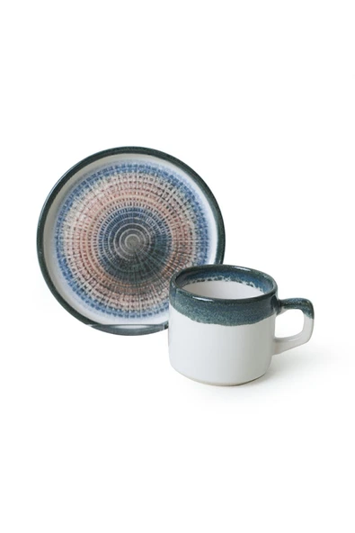 Keramika Keraart Hydra Stackable Çay Takımı 12 Parça 6 Kişilik 21279 - 6