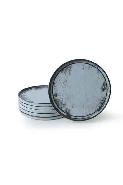 Keramika Keraart Vintage Mist Stackable Servis Tabağı 27 Cm 6 Adet 21778 - 6