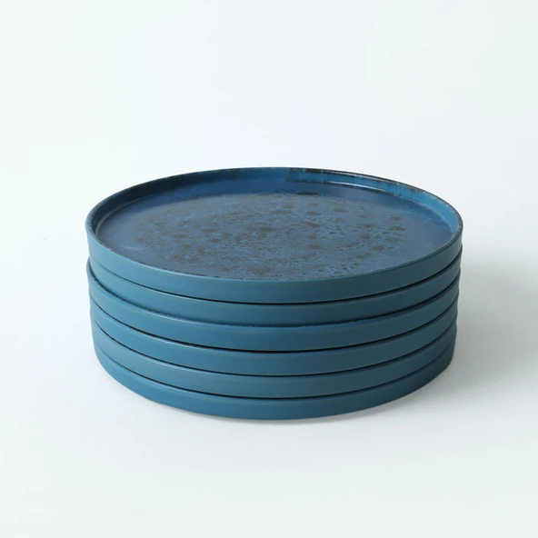 Keramika Keraart Ocean Vista Stackable Servis Tabağı 27 Cm 6 Adet 21777 - 10