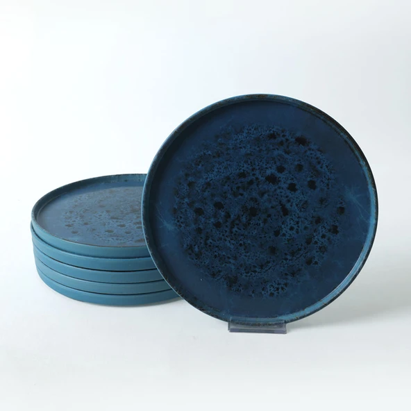 Keramika Keraart Ocean Vista Stackable Servis Tabağı 27 Cm 6 Adet 21777 - 9