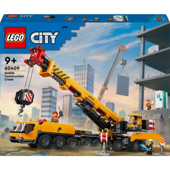 LEGO City 60409 Mobile Construction Crane ürün görseli 1