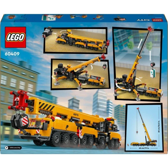 LEGO City 60409 Mobile Construction Crane - Resim 2