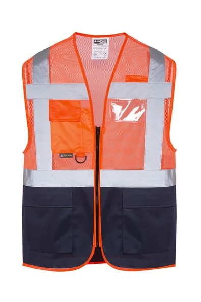 OLYMPUS HIGH VIS WARNING VEST - Resim 2