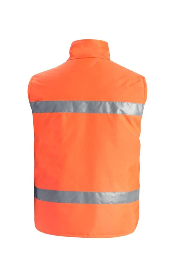 OLYMPUS LINED HI-VIS VEST - Resim 4