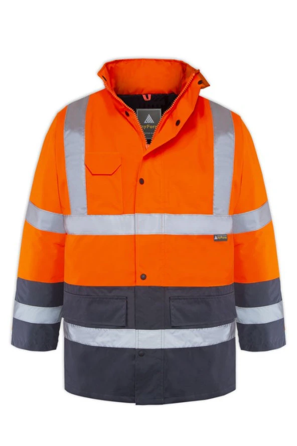 OLYMPUS ESSENTIAL HI-VIS TWO-TONE LINED JACKET - Resim 2