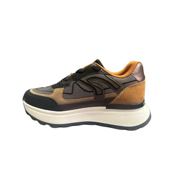 İNCİ SOFLY KAHVERENGİ RENK KADIN SNEAKER - 2