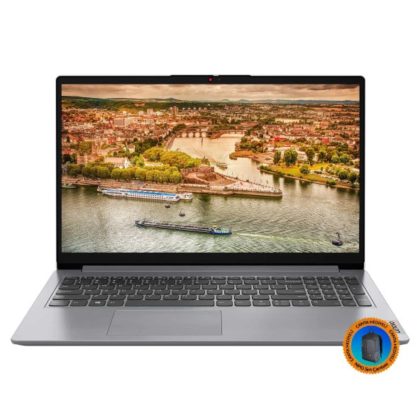 Lenovo IdeaPad 1 82R400HLTR01 Ryzen7 5700U 16GB 1TBSSD 15.6" FullHD FreeDOS Taşınabilir Bilgisayar-CNT002