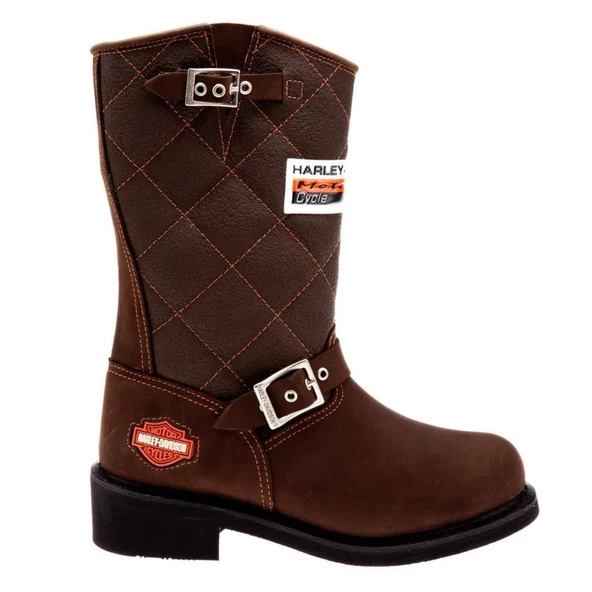 Harley Davidson Laconia 644 Bot Kahve Nubuk