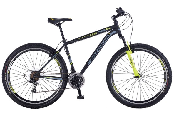 salcano lion 26 hd 18"Hidrolik disk Fren Shimano 21 Vites Dağ Bisikleti - 2