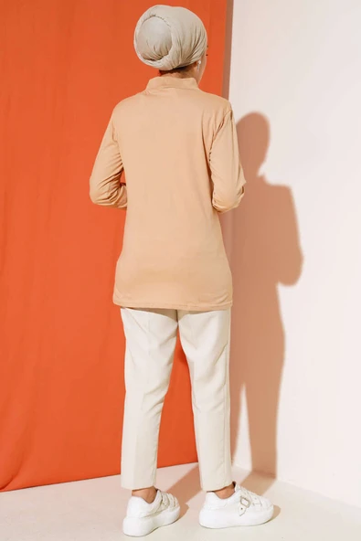 Yarım Boğazlı Badi Latte - Resim 3