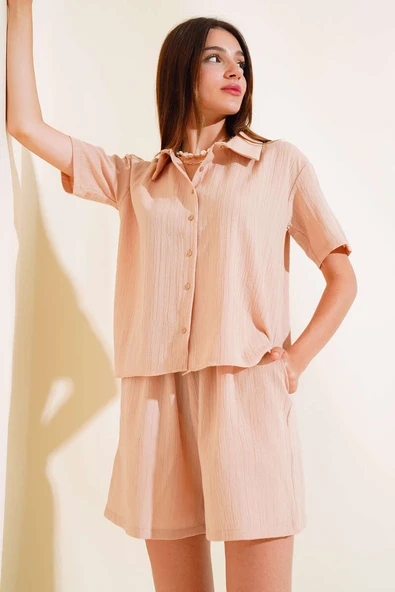 Gofre Şortlu Takım Bisküvi ürün görseli 1