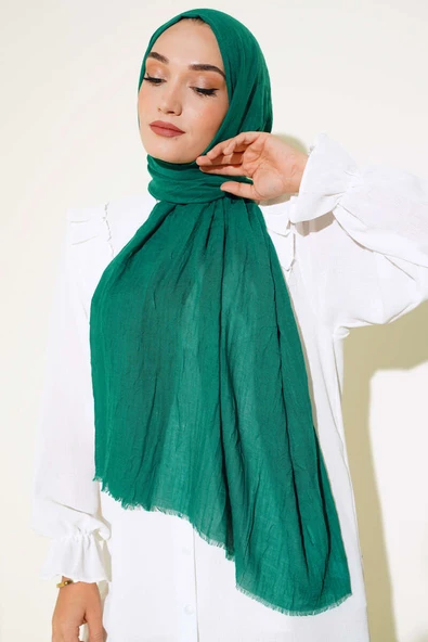 Organik Bambu Kraş Şal Nane ürün görseli 1