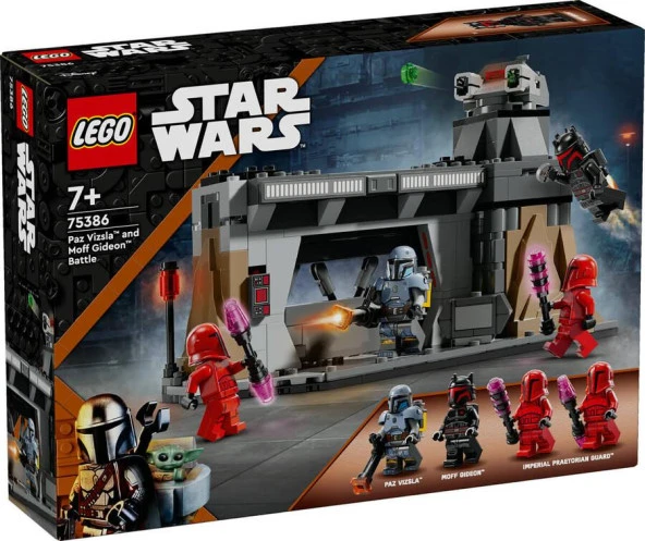 Lego Star Wars 75386 Paz Vizsla And Moff Gideon Battle