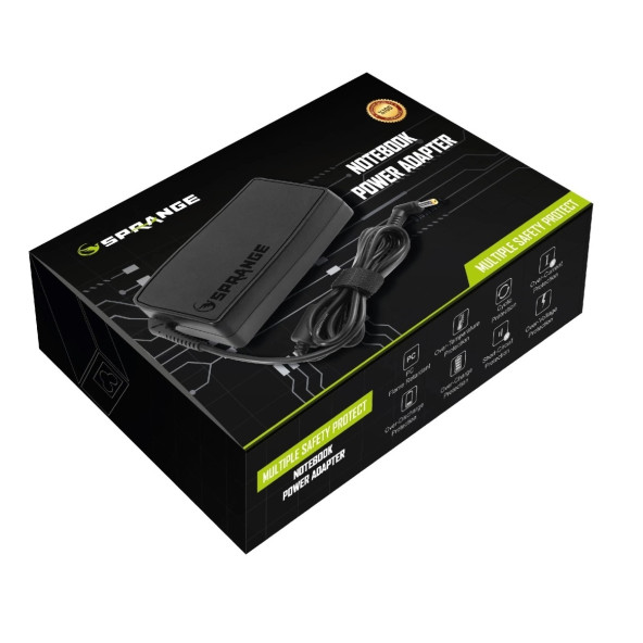 Sprange SR-L10 Standart Universal Laptop Adaptör 19V 4.74A 5.5x2.5mm - 3