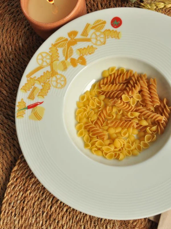 Sipahi Porselen Firik Makarna Tabağı 27 cm - Resim 2