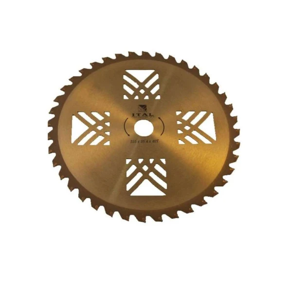 İtal Brush Cutter Blade 40 T x 255 Ot Tırpan Testeresi