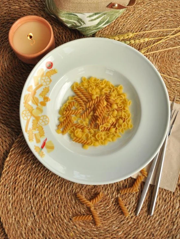 Hisar Porselen Firik Derin Makarna Tabağı 27