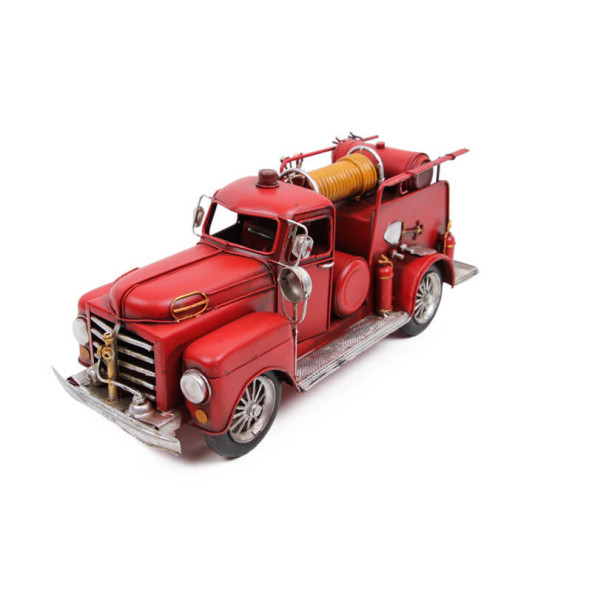 Dekoratif Metal İtfaiye Arabası 0510ZJ-1032 Model-M96 - 4