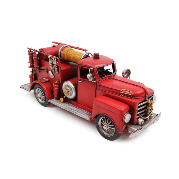 Dekoratif Metal İtfaiye Arabası 0510ZJ-1032 Model-M96 - 5