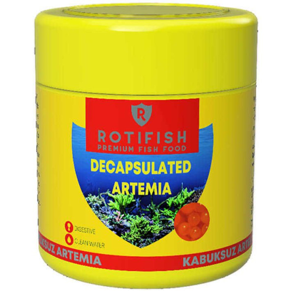 Rotifish Kabuksuz Decapsulated Artemia 15 Gr  Balık Yemi