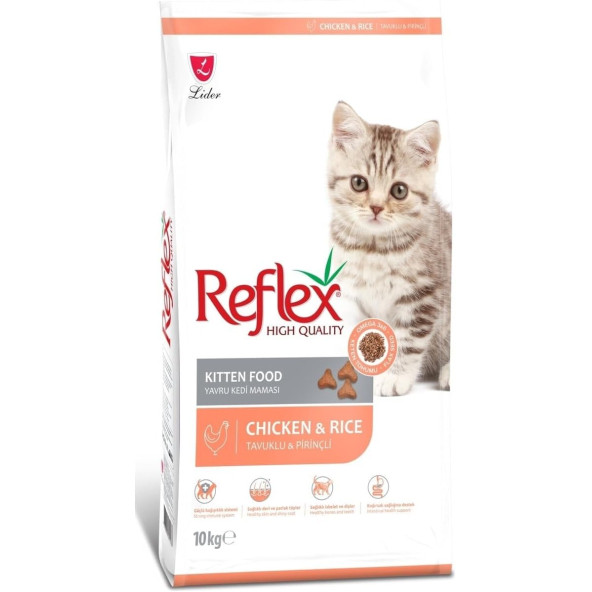 Reflex Kitten Tavuklu 10 kg Yavru Kuru Kedi Maması