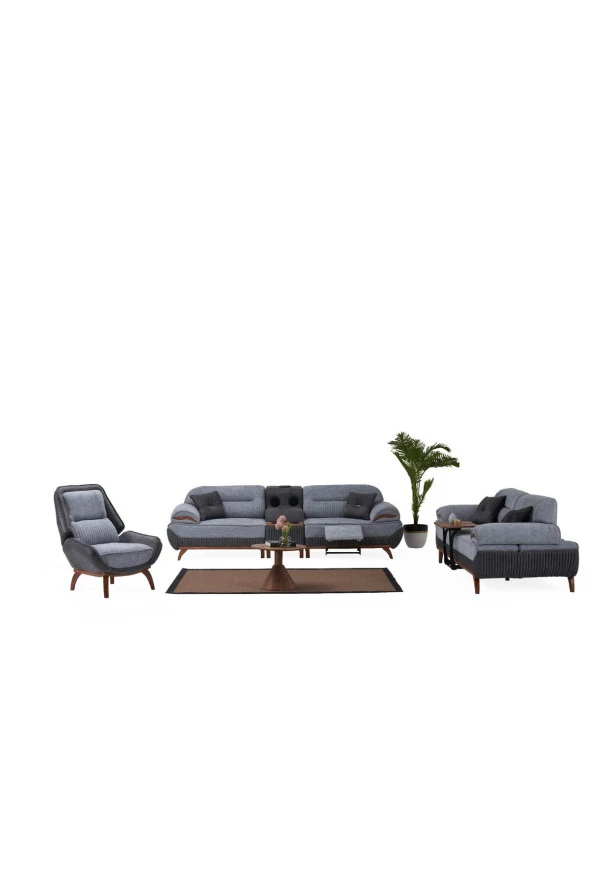 wh wisly home evinizin en güzel hali LUCAS 3+3+1 KOLTUK TAKIMI - 2