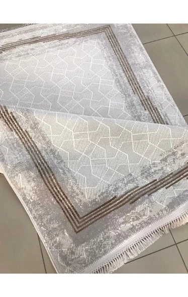 Padişah Halı Santo 60887 070 Serisi Akrilik Salon Oturma Yatak Odası Halısı - Resim 3