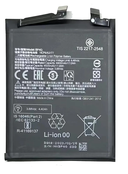 Xiaomi Mi 13 - BP 4G - Batarya Pil Sıfır Orijinal