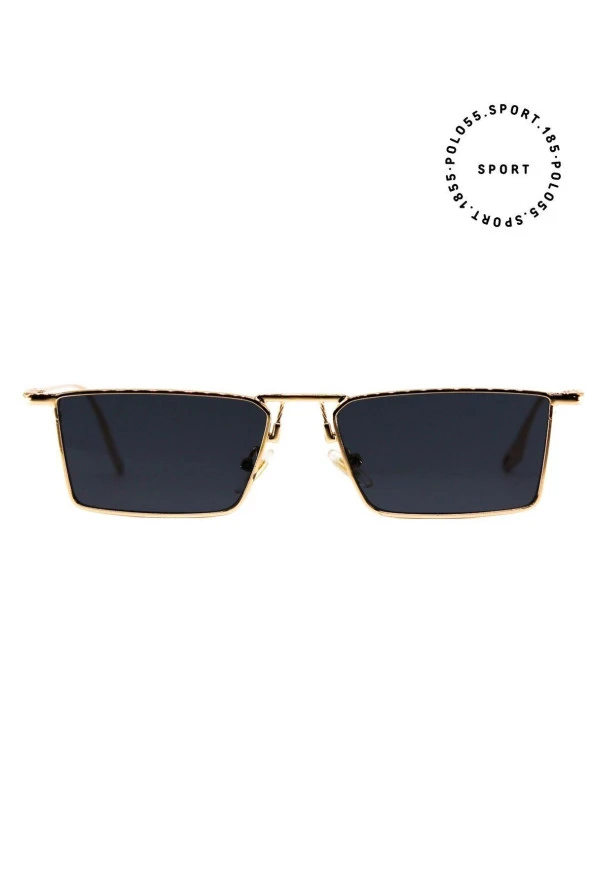 Bridge Siyah Yuvarlak Metal Çerçeve Kadın Güneş Gözlüğü - Resim 2