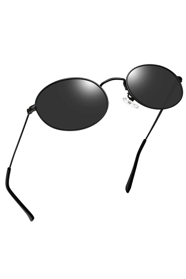 Siperlikli Round Metal Erkek Güneş Gözlüğü ürün görseli