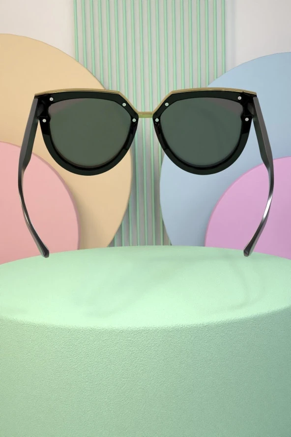 Lacivert Pilot Model Erkek Güneş Gözlüğü - Resim 5