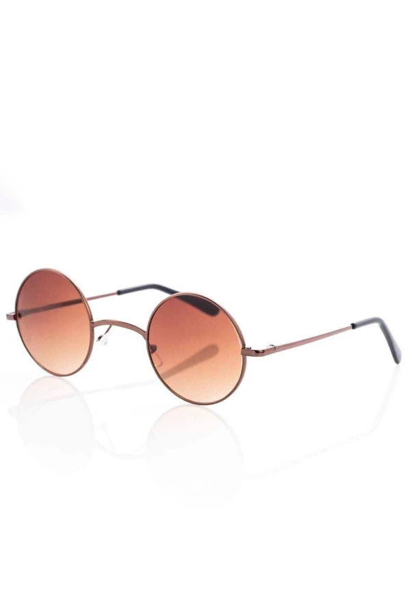 Tia Aviator Damla Model Metal Çerçeveli Kahverengi Kadın Güneş Gözlüğü - 2
