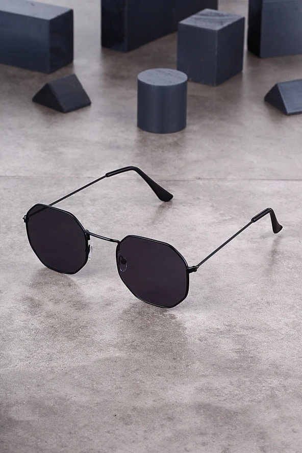 Tia Damla Aviator Gold-siyah Erkek Güneş Gözlüğü - 1
