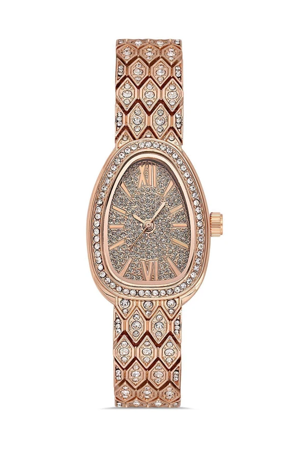 Yılan Figürlü Kadın Kol Saati - Resim 2