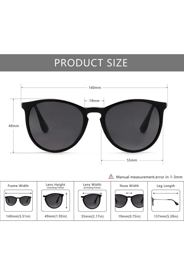 8045set01 Vintage Cat Eye Kadın Gözlük - Resim 3