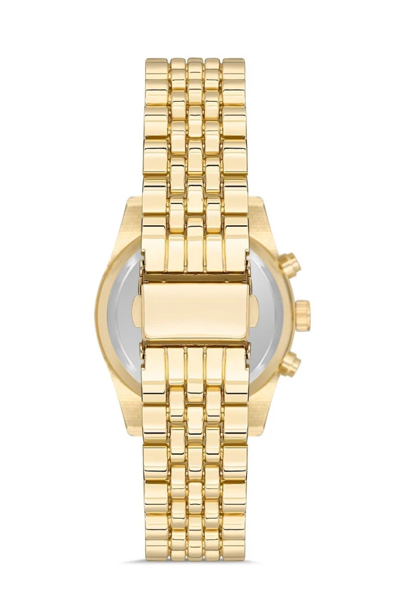 Dekoratif Göstergeli Metal Kordon Kadın Kol Saati - 4