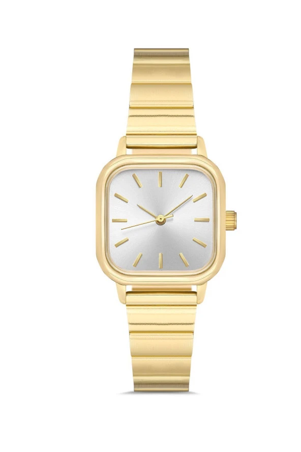 Minimal Retro Ayarlanabilir Kordon Gold-beyaz Renk Kadın Kol Saati - Resim 2