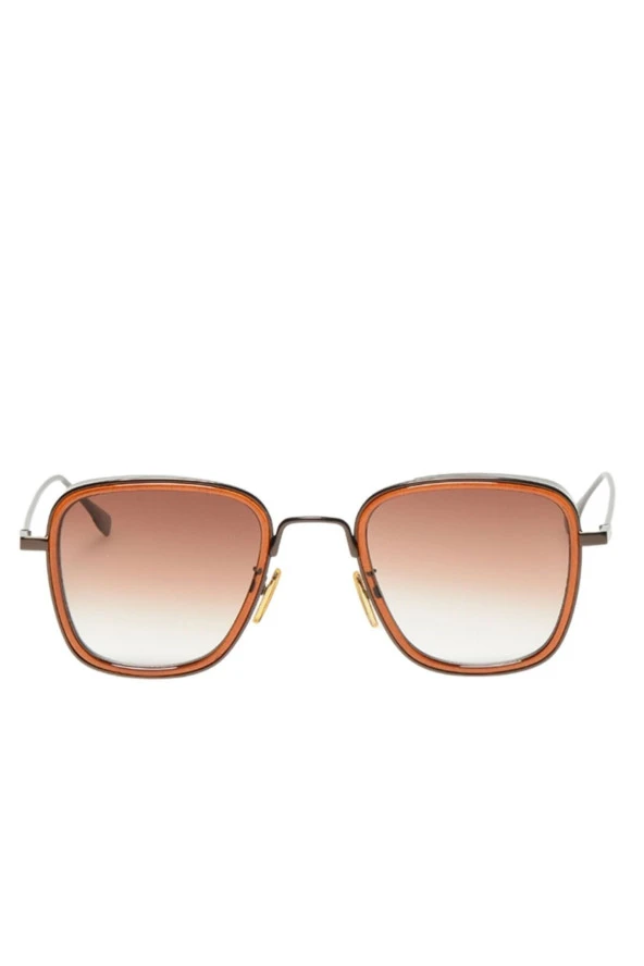 Aynalı Lens Kemik Çerçeve Kadın Güneş Gözlüğü ürün görseli