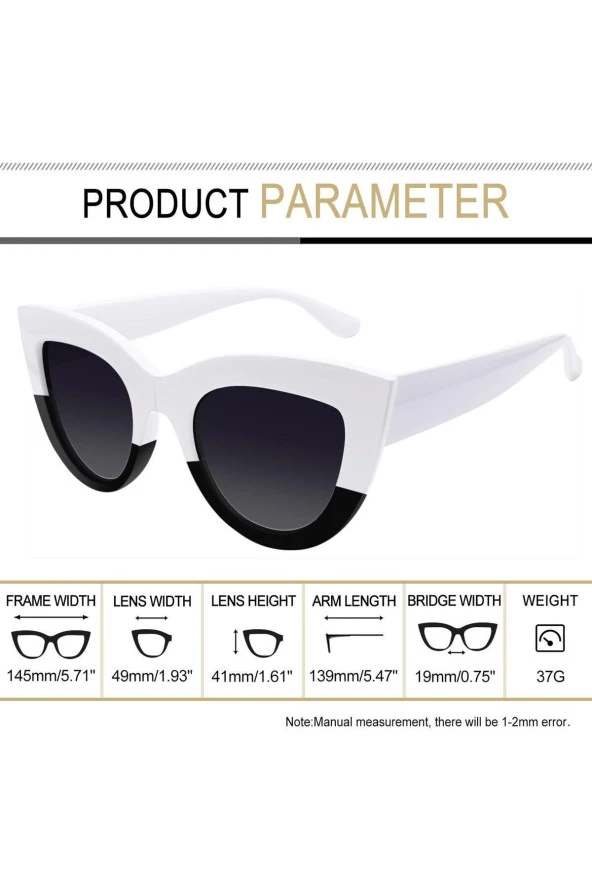 Zamansız Şık Tasarım Büyük Kasa Kırmızı Kadın Güneş Gözlüğü - Resim 4