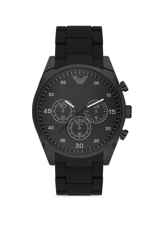 Dekoratif Kadran Silikon Kordon Erkek Kol Saati - 2