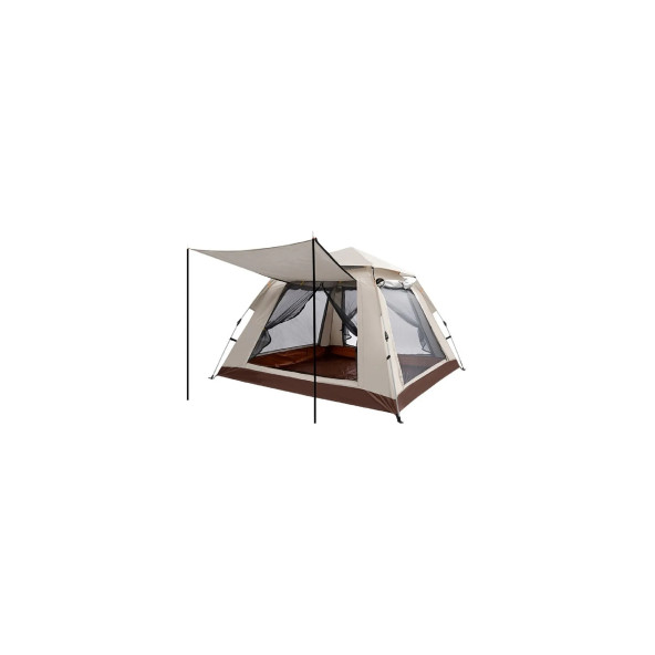 4 Kişilik Tam Otomatik tenteli Kare Kamp Çadırı 210cm210cm140 - 4