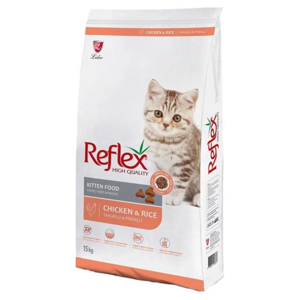 Reflex Kitten Tavuk Etli 15 kg Yavru Kedi Maması