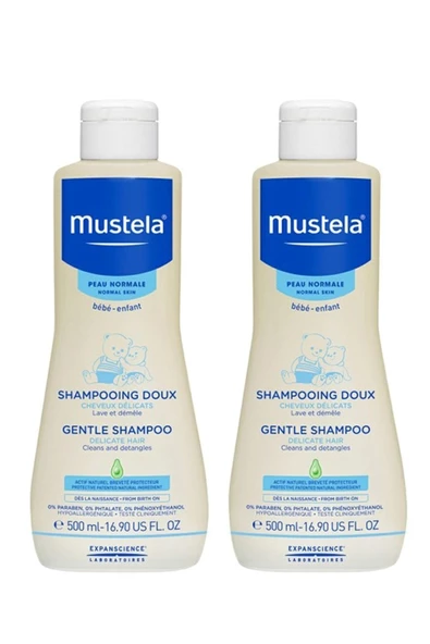 Gentle Shampoo Bebek Şampuanı 500ml X 2 Adet