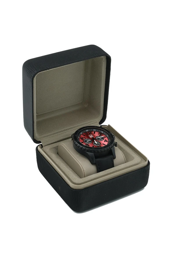 Beşiktaş Orijinal Erkek Kol Saati Siyah Deri Kordonlu - 5