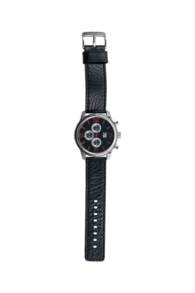 Beşiktaş Orijinal Multifonksiyon Erkek Kol Saati Siyah Deri Kordonlu Hediyelik Ahşap Kutulu - 5