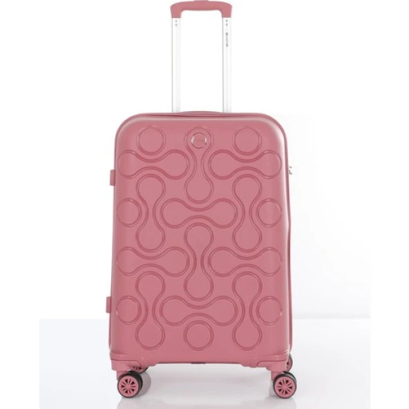 Mçs Polipropilen 3'lü Valiz Seti Orta & Kabin & Makyaj V376 - Resim 2