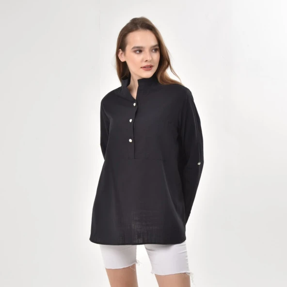 HAKİM YAKA GÖMLEK MODA - 4