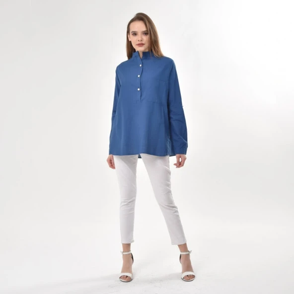 HAKİM YAKA GÖMLEK MODA - 8