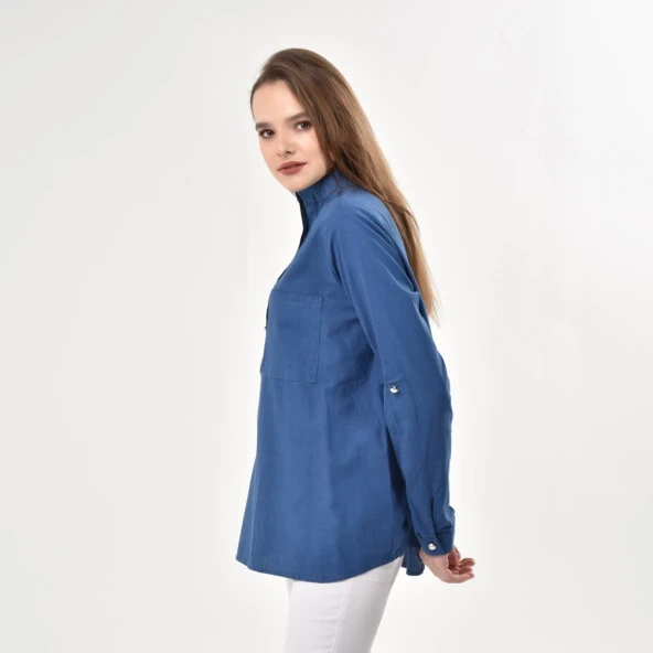 HAKİM YAKA GÖMLEK MODA - 10